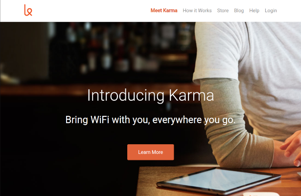 karma page image preview